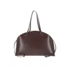 Jil Sander Large Shoulder Bag Curve Shoulder In Brown