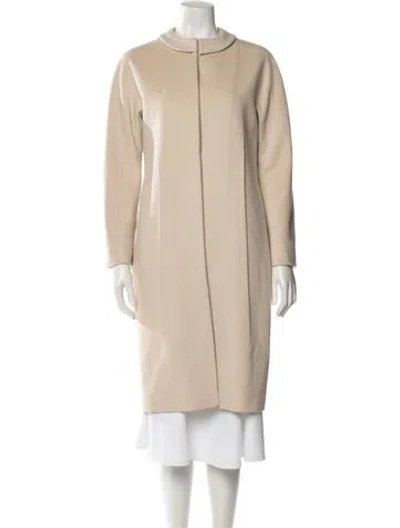 Pre-owned Jil Sander Late 2000's - Early 2010's Silk Coat In Black