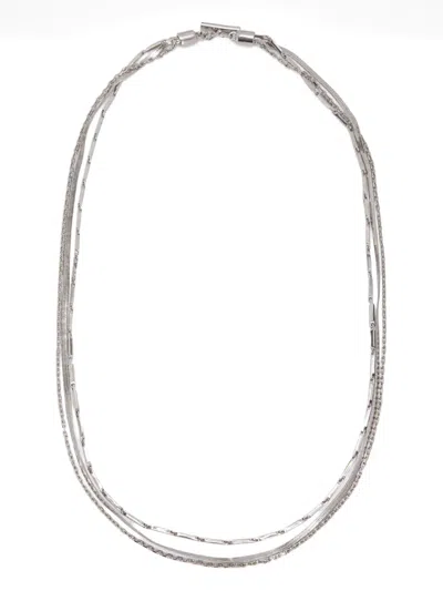Jil Sander Layered Chain Necklace