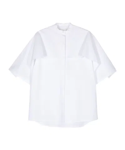 Jil Sander Layered-design Shirt In White