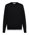 Jil Sander Layered Jumper In Black