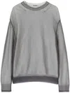 Jil Sander Layered Jumper In Grey