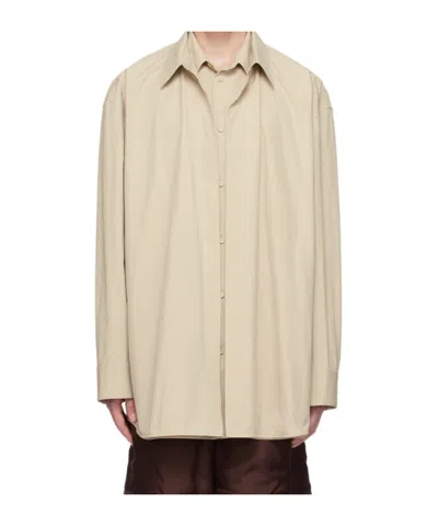 Jil Sander Layered Shirt In Green