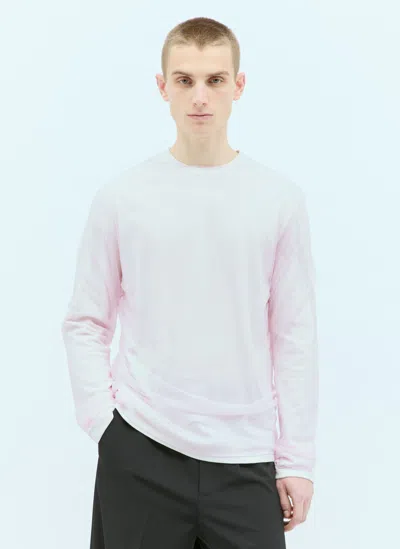 Jil Sander Layered T-shirt In Pink