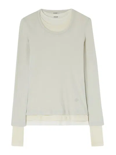 Jil Sander Layered T-shirt In White