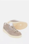 Jil Sander Woman Sneakers Light Brown Size 8 Soft Leather