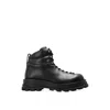 Jil Sander Leather Ankle Boots Men In Black