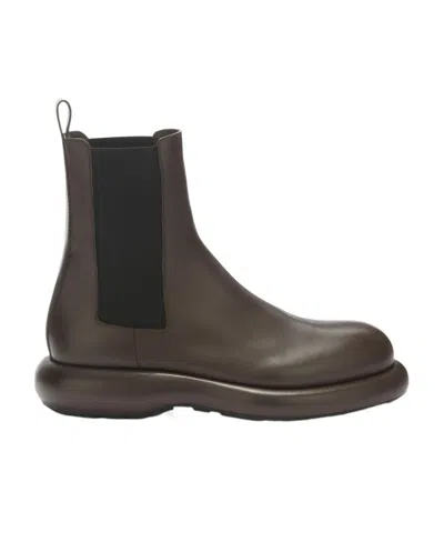 Jil Sander Boots Shoes In Brown