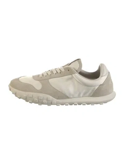 Pre-owned Jil Sander Leather Athletic Sneakers In Neutral