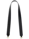 Jil Sander Leather Bag Shoulder Strap In Black