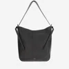Jil Sander Borsa A Mano Knot Mini In Pelle Nera  Donna In Gray
