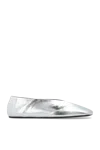 JIL SANDER LEATHER BALLERINAS