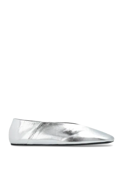 Jil Sander Leather Ballerinas