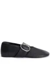 Jil Sander Smooth Leather Ballerinas