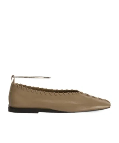 Jil Sander Leather Ballet Flats