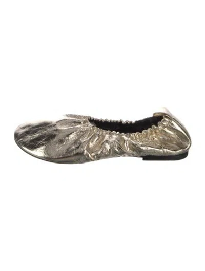 Pre-owned Jil Sander Leather Ballet Flats In Multi