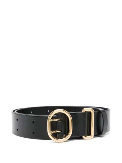 Jil Sander Gürtel Aus Leder In Black