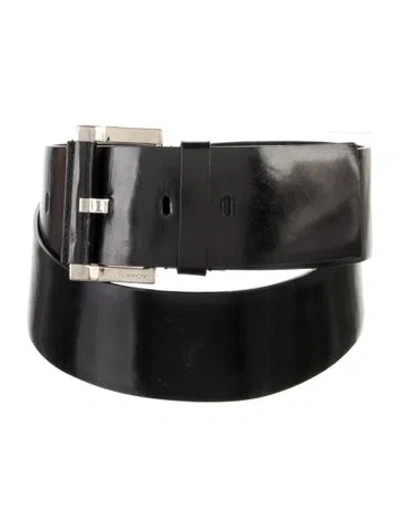 Pre-owned Jil Sander Leather Belt In Black