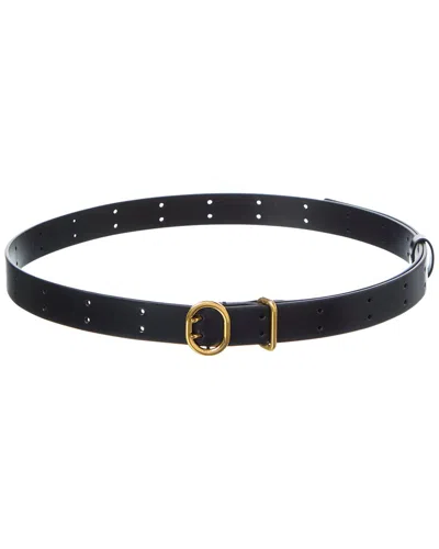 Jil Sander Leather Belt In Red
