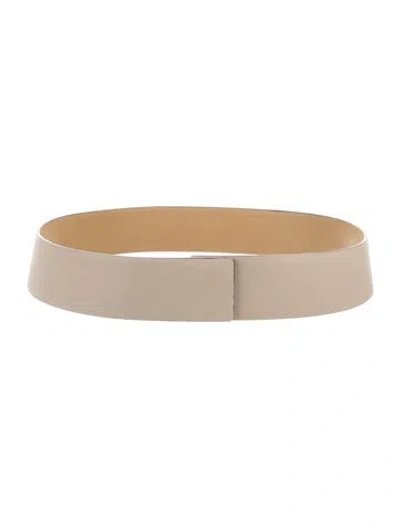 Pre-owned Jil Sander Leather Belt In Neutrals