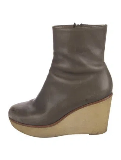 Pre-owned Jil Sander Leather Boots