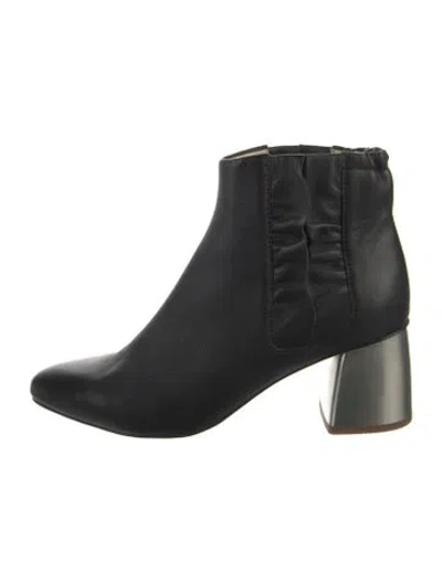 Pre-owned Jil Sander Leather Boots In Black