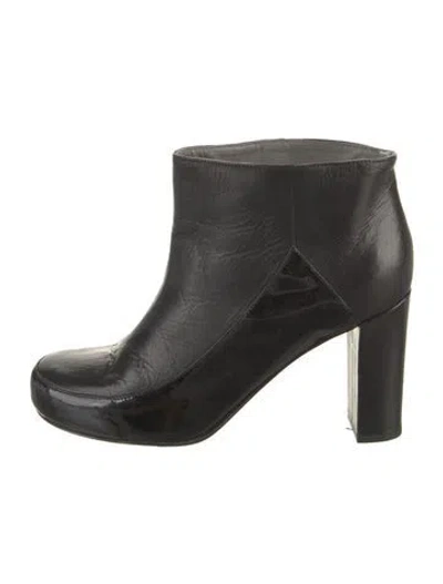 Pre-owned Jil Sander Leather Boots In Black