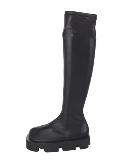 Pre-owned Jil Sander Leather Boots In Black