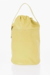 Jil Sander Leather Bucket Bag With Removable Shoulder Strap