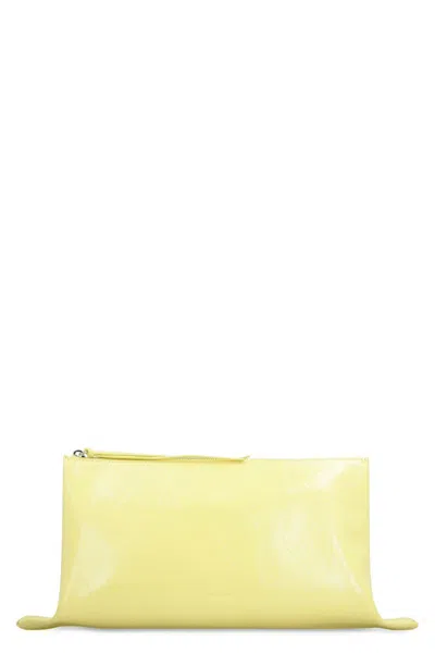 JIL SANDER JIL SANDER LEATHER CLUTCH