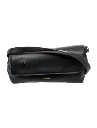 Pre-owned Jil Sander Leather Clutch In Black