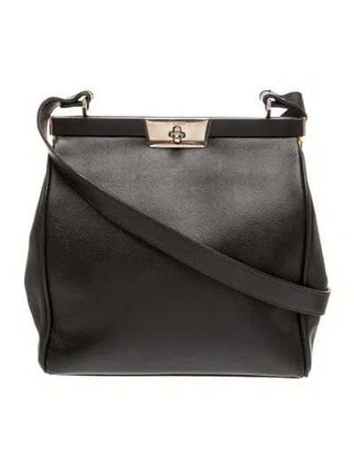 Pre-owned Jil Sander Leather Crossbody Bag In Grey
