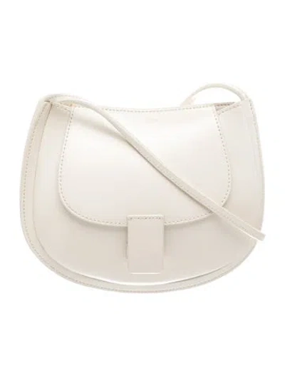 Pre-owned Jil Sander Leather Crossbody Bag In Neutrals