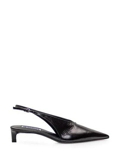 JIL SANDER LEATHER DÉCOLLETÉ