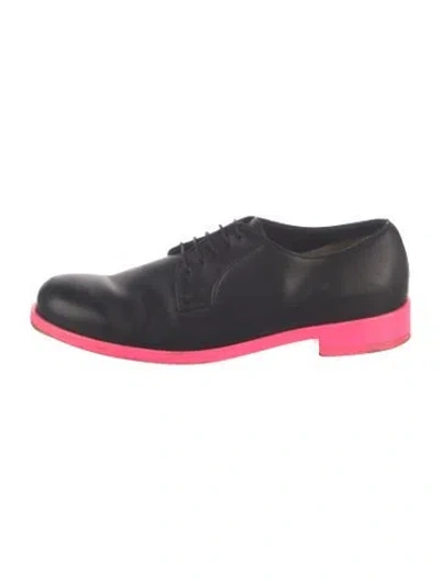 Pre-owned Jil Sander Leather Derby Shoes In Blue