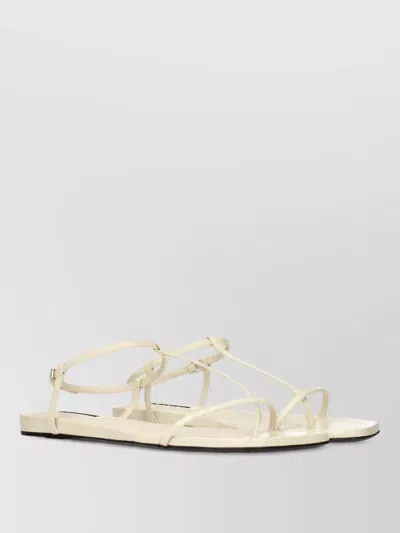 Jil Sander Leather Flip-flop Sandals