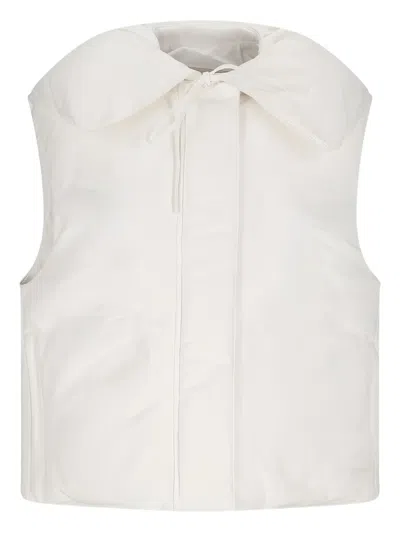 JIL SANDER LEATHER GILET
