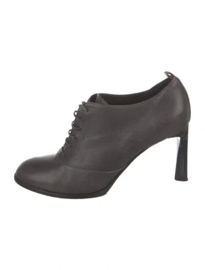 Pre-owned Jil Sander Leather In Gray