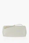 Jil Sander Leather Handbag With Clap Closure In Green