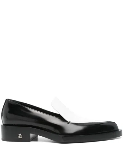 Pre-owned Jil Sander Leather Loafers In Black