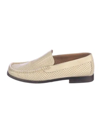 Pre-owned Jil Sander Leather Loafers In Neutral
