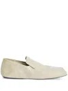 Jil Sander Leather Loafers In Neutral