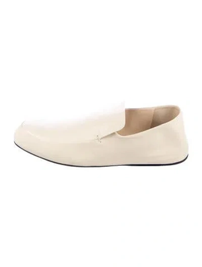 Pre-owned Jil Sander Leather Loafers W/ Tags In Neutrals