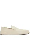 Jil Sander Leather Loafers In Neutral