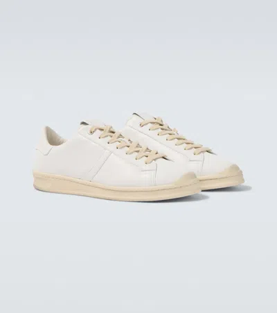 Jil Sander Lace-up Low-top Casual Shoes In Animal Print