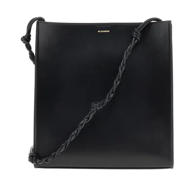 JIL SANDER LEATHER MEDIUM TANGLE BAG