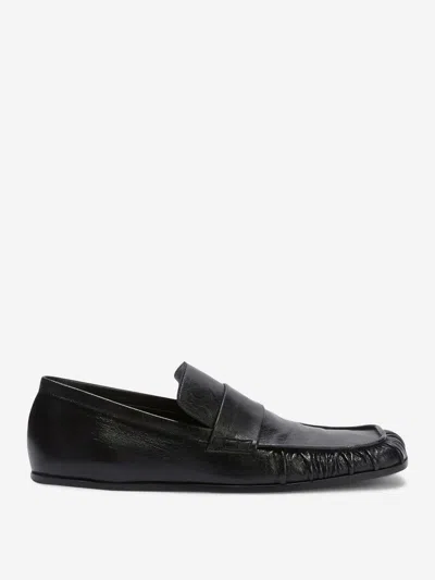 JIL SANDER JIL SANDER LEATHER MOCCASINS