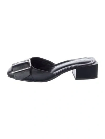 Pre-owned Jil Sander Leather Mules In Multi