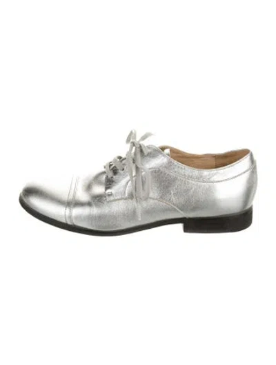 Pre-owned Jil Sander Leather Oxfords