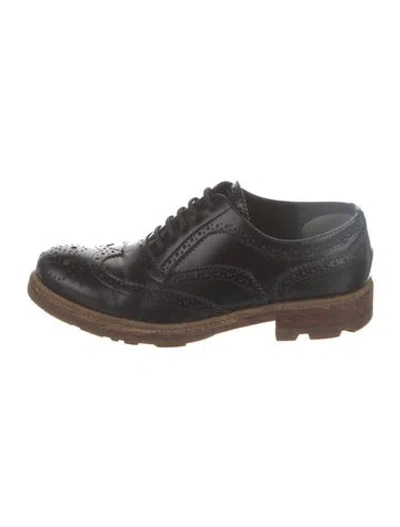 Pre-owned Jil Sander Leather Oxfords In Multi